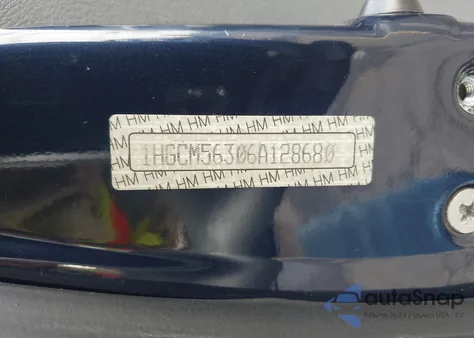 2006 Honda Accord 2.4 Se z USA, uszkodzony, nr VIN 1HGCM56306A128680